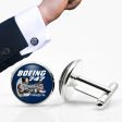 Boeing 747 & PW4000-94 Engine Designed Cuff Links For Discount