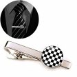 Black & White Boxes Designed Tie Clips Online