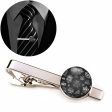 Black & White Super Travel Icons Designed Tie Clips For Sale