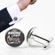 Boeing 747 & PW4000-94 Engine Designed Cuff Links For Discount