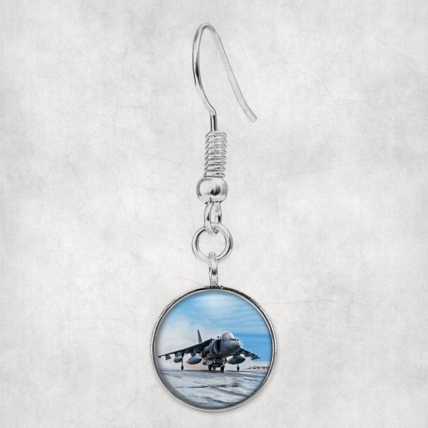 McDonnell Douglas AV-8B Harrier II Designed Earrings Online Sale