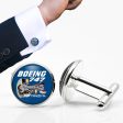 Boeing 747 & PW4000-94 Engine Designed Cuff Links For Discount