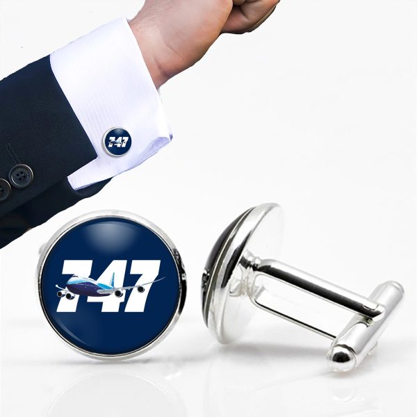 Super Boeing 747 Designed Cuff Links For Sale