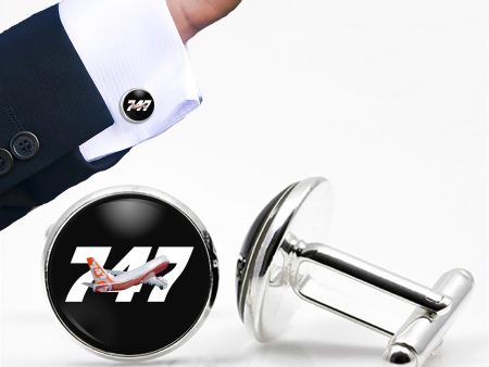 Super Boeing 747 Intercontinental Designed Cuff Links Online now