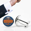 100 Original Aviator Designed Cuff Links For Discount