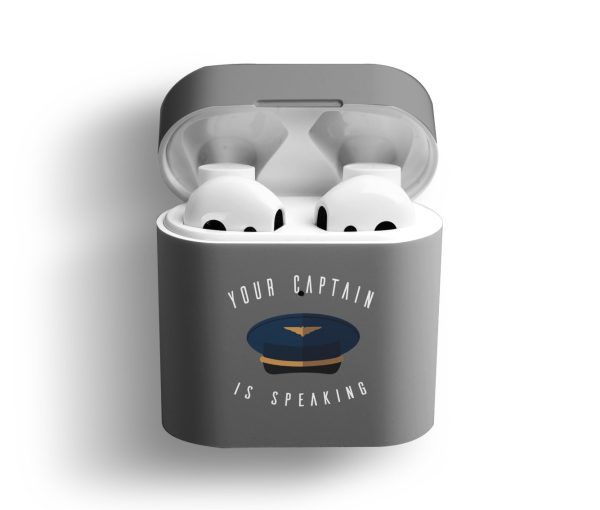 Your Captain Is Speaking Designed AirPods Cases Hot on Sale