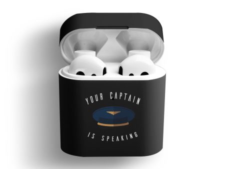 Your Captain Is Speaking Designed AirPods Cases Hot on Sale