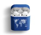 World Map (Text) Designed AirPods Cases Fashion