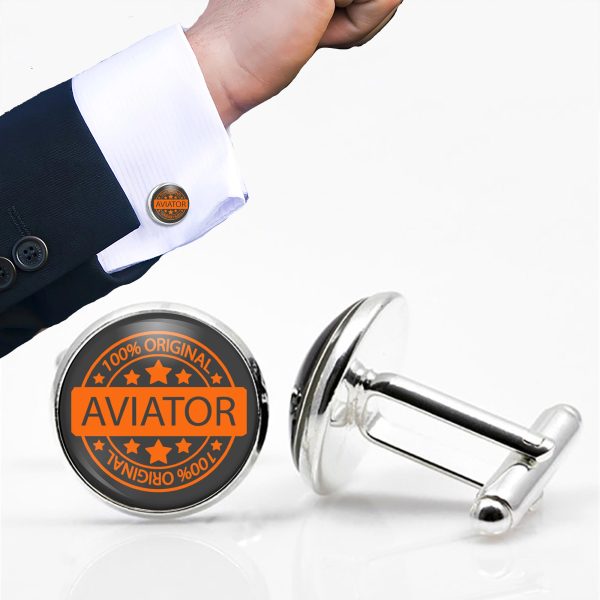 100 Original Aviator Designed Cuff Links For Discount