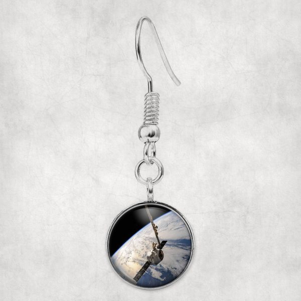 World View from Space Designed Earrings Online now