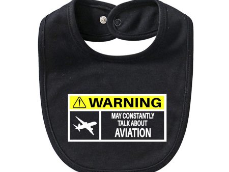 Warning May Constantly Talk About Aviation Designed Baby Saliva & Feeding Towels on Sale