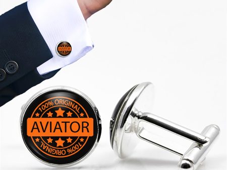 100 Original Aviator Designed Cuff Links For Discount