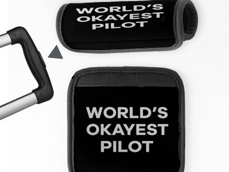 World s Okayest Pilot Designed Neoprene Luggage Handle Covers Supply