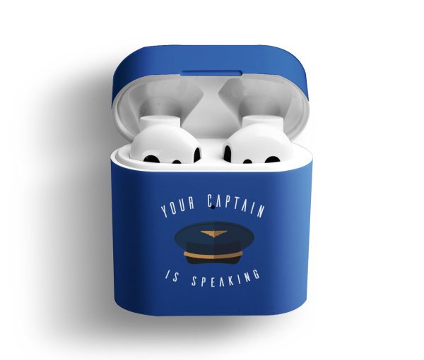 Your Captain Is Speaking Designed AirPods Cases Hot on Sale