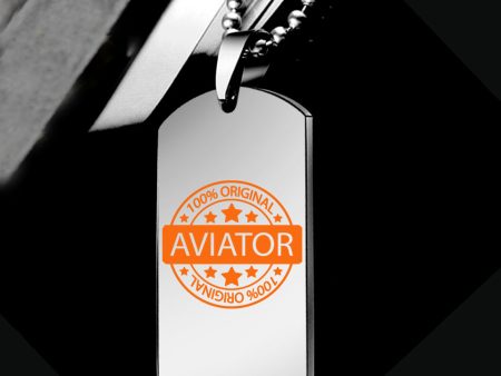 100 Original Aviator Designed Metal Necklaces Online Hot Sale