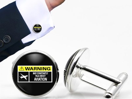 Warning May Constantly Talk About Aviation Designed Cuff Links Hot on Sale