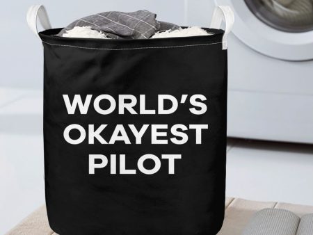 World s Okayest Pilot Designed Laundry Baskets Sale