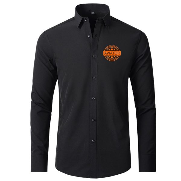 100 Original Aviator Designed Long Sleeve Shirts For Discount