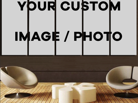 Your Custom Image Printed Canvas Prints (5 Pieces) Hot on Sale