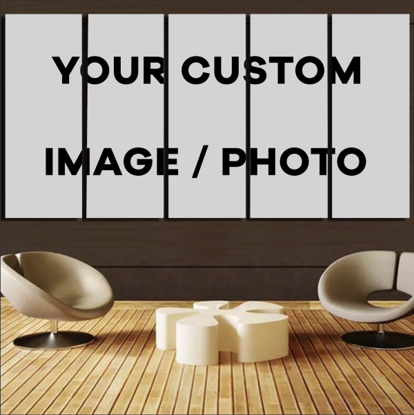 Your Custom Image Printed Canvas Prints (5 Pieces) Hot on Sale