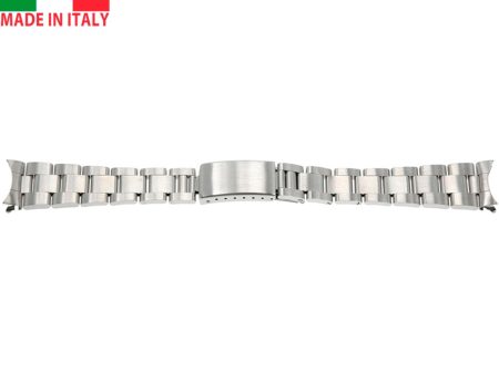 17mm Italian Oyster Style Stainless Steel Band for Rolex Datejust Hot on Sale